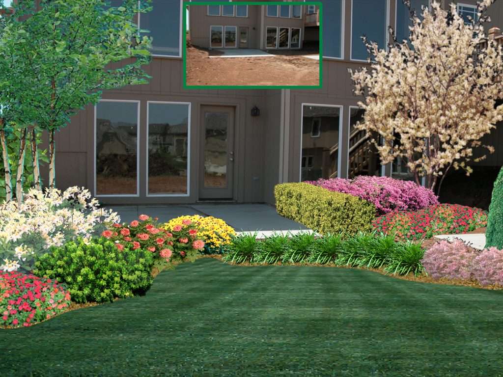 Computer Landscape Design Photo
