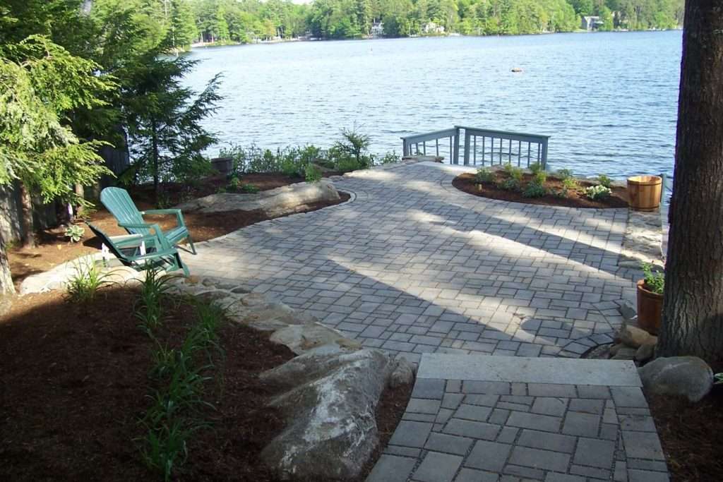 lakeside patio